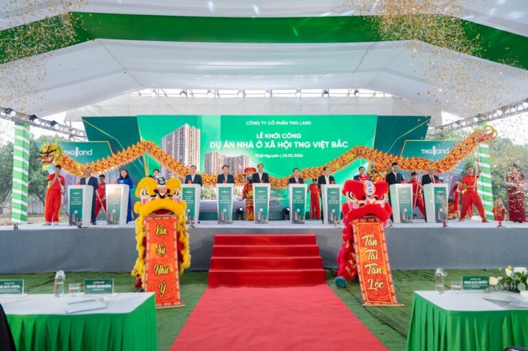 Hơn 1.200 tỷ đồng triển khai Dự án nhà ở xã hội TNG Việt Bắc